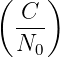 (    )
  -C-
  N0