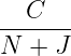   C
-------
N  + J