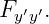 Fy′y′.
