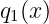 q1(x)  