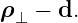 ρ  − d.
 ⊥
