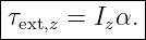 |------------|
|τext,z = Izα. |
-------------
