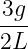 3g-
2L