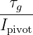 --τg-
I
 pivot