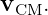 vCM.

