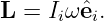 L = Iiωˆei.
