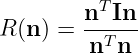        nT-In-
R (n ) =  nTn
