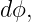 dϕ,
