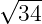 √34--