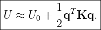 |------------------|
|          1-T     |
|U ≈ U0 +  2q  Kq. |
--------------------

