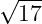 √ ---
  17