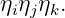 η η η .
  ij k
