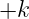 +k
