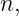 n,
