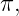 π,
