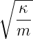 ∘ ---
   κ-
   m