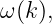 ω (k ),
