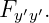 Fy′y′.
