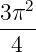 3π2-
 4