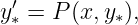  ′
y∗ = P (x,y∗),
