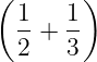 (      )
 1-+  1-
 2    3