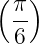 ( π)
  --
  6