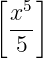 [ x5]
  ---
  5
