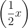 (    )
  1x
  2