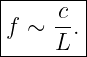 |-----c--|
|f ∼  -. |
------L--|

