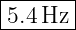 |------|
-5.4-Hz--

