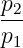 p2-
p1