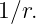 1∕r.
