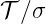 𝒯 ∕σ
