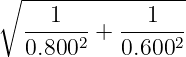 ∘ ----------------
--1---+ --1----
0.8002 0.6002