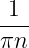 1
---
πn