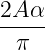 2A-α-
  π