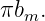 πbm.
