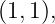 (1,1),
