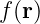 f(r)
