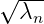 √ ---
  λn