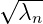 √ ---
  λn