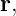 r,
