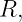R,
