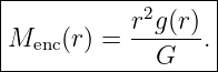 |------------------|
|           r2g(r) |
|Menc(r) =  ------.|
--------------G----
