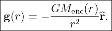 |--------------------|
|         GMenc (r)  |
g (r) = − ----2----^r.|
-------------r--------
