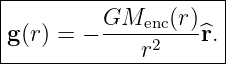 |--------------------|
|         GMenc-(r)- |
g (r) = −    r2    ^r.|
----------------------
