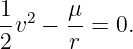 1-v2 − μ-= 0.
2      r
