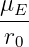 μE
---
r0