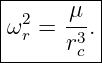|--------|
| 2   μ  |
ω r = -3.|
------rc--
