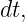 dt,

